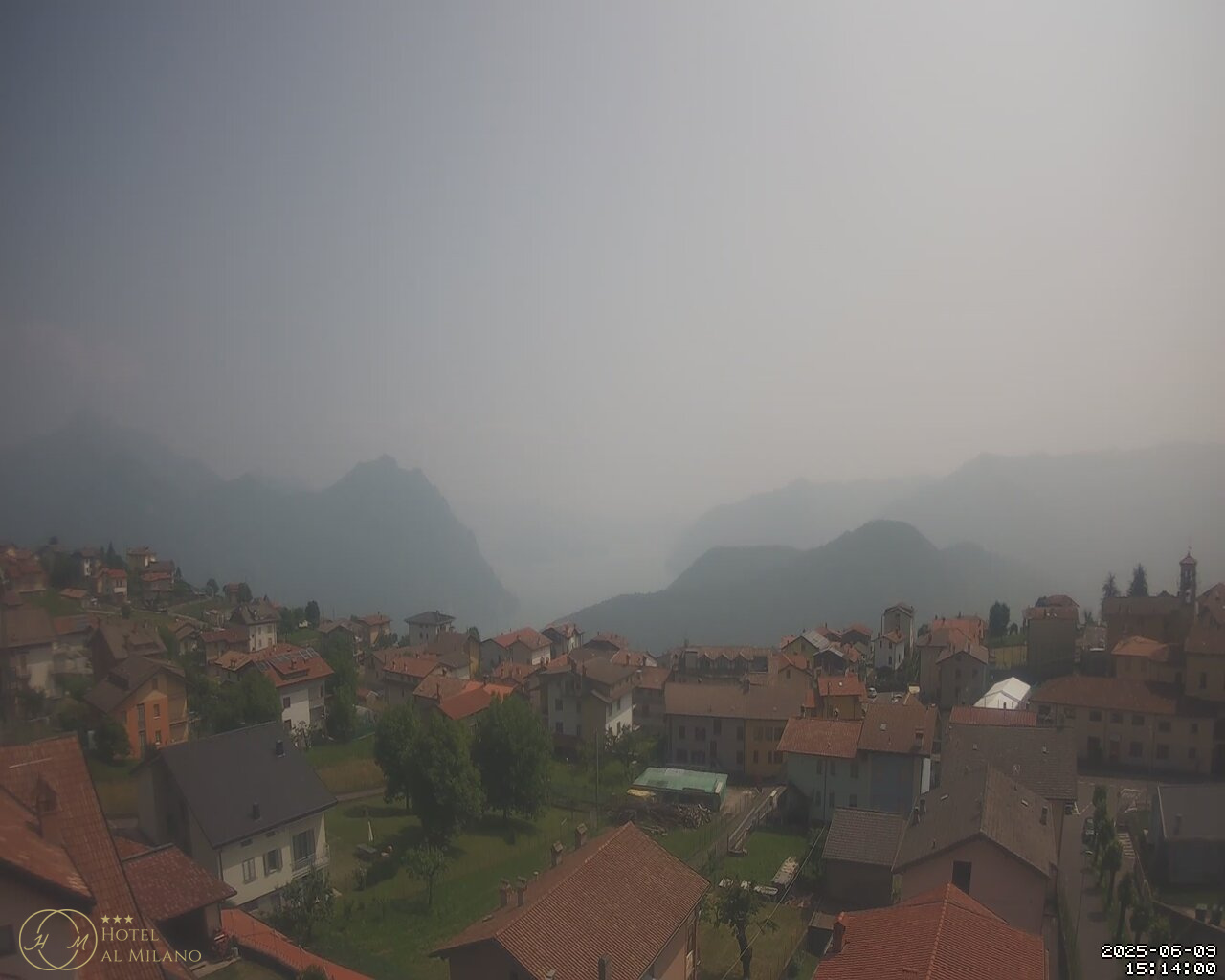 immagine della webcam nei dintorni di Ponte Nossa: webcam Bossico