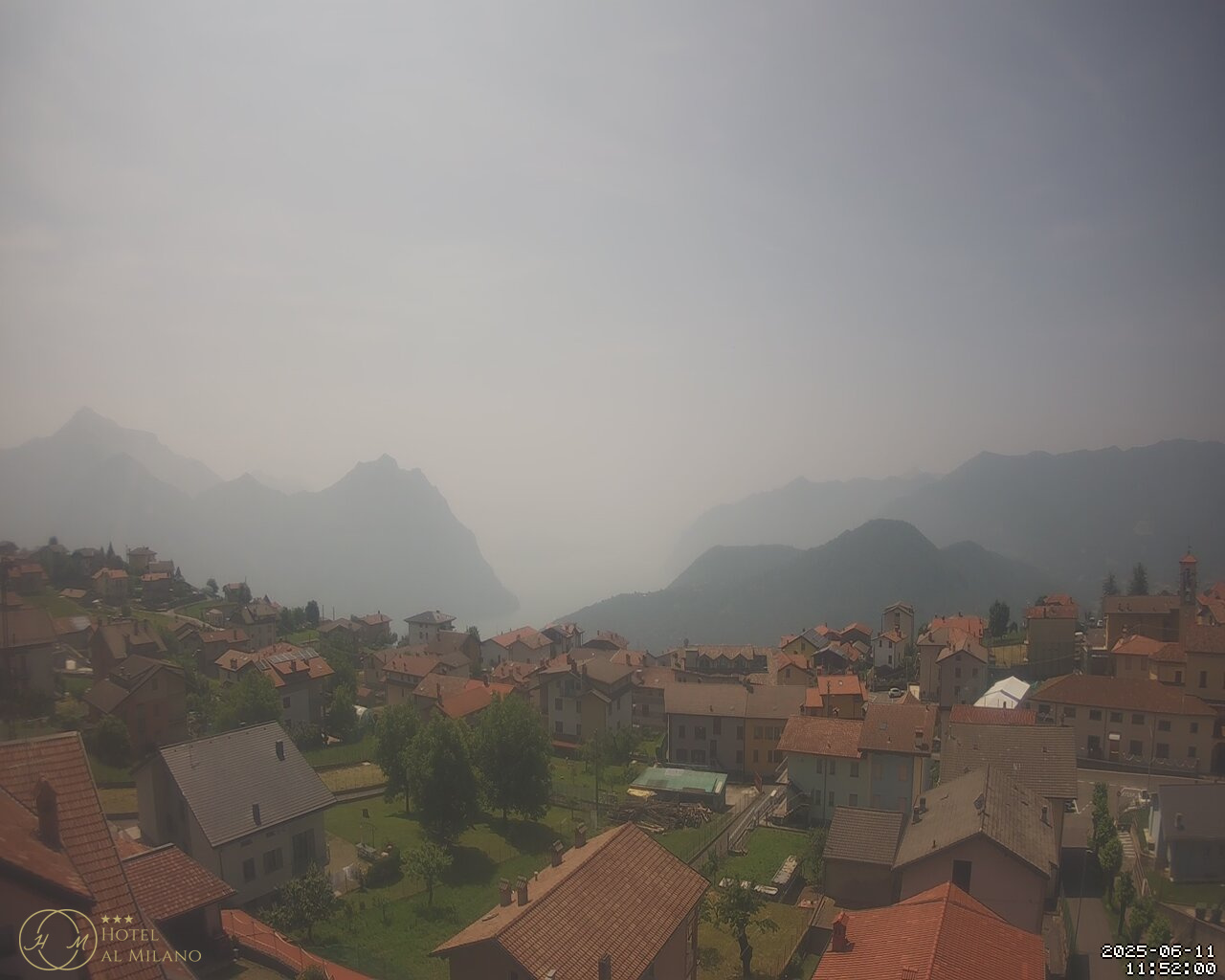 immagine della webcam nei dintorni di Ponte Nossa: webcam Bossico