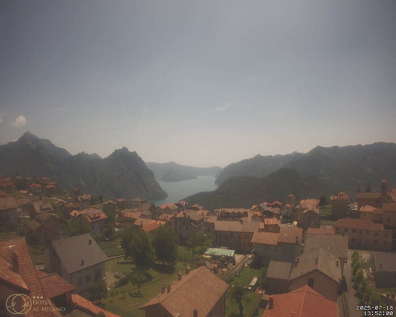 immagine della webcam nei dintorni di Riva di Solto: webcam Bossico