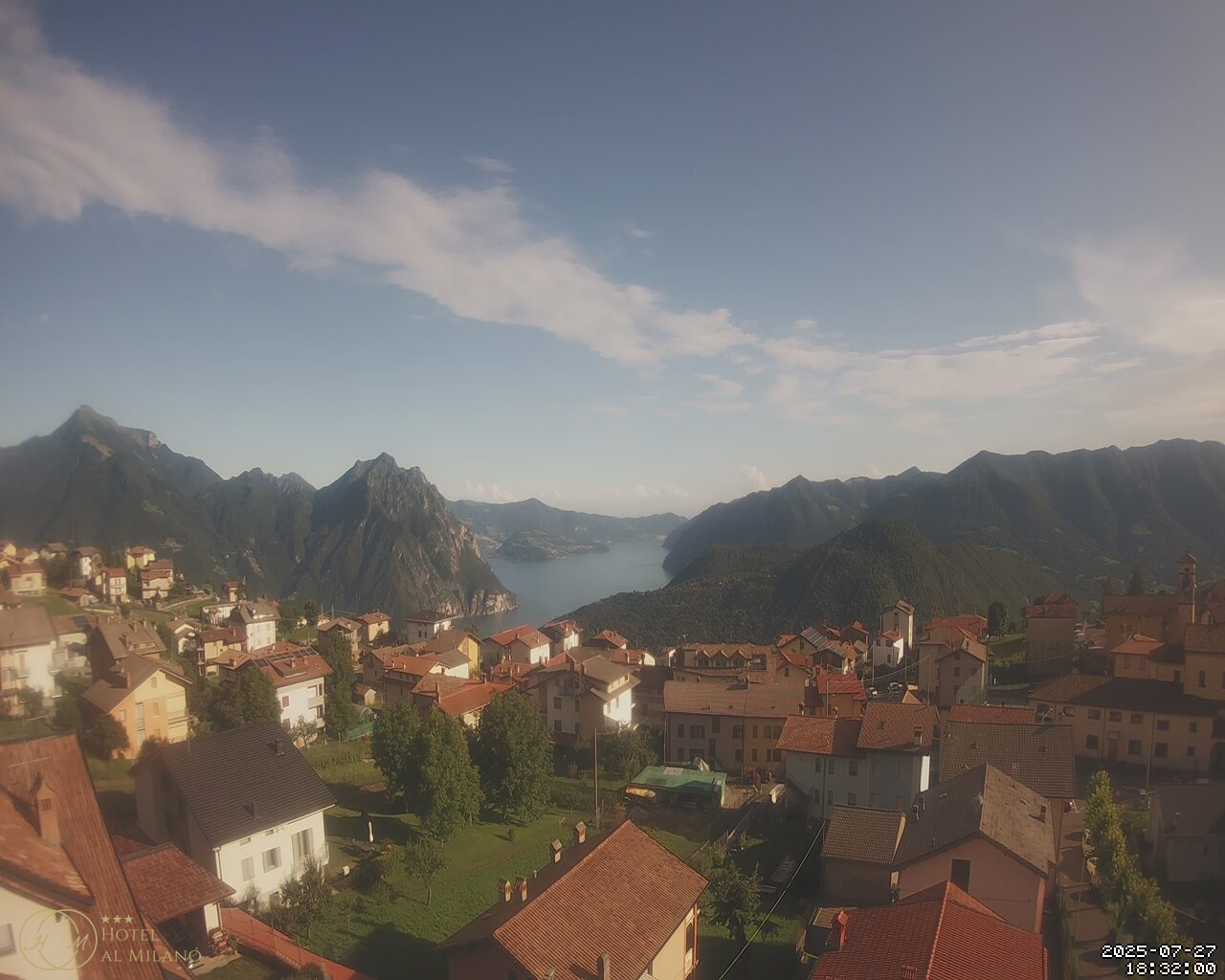immagine della webcam nei dintorni di Ponte Nossa: webcam Bossico