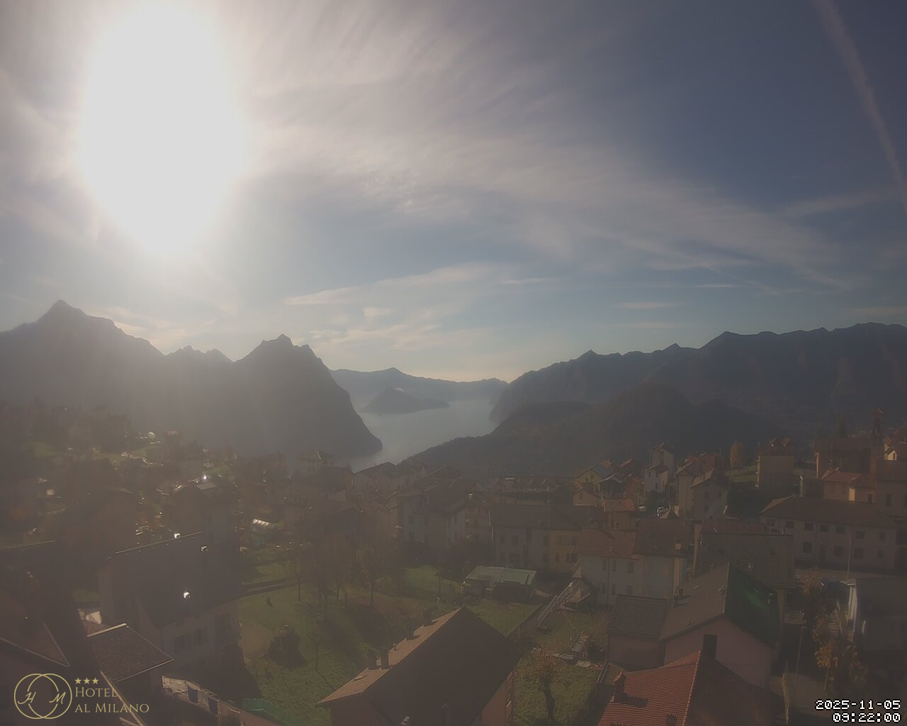 immagine della webcam nei dintorni di Sulzano: webcam Bossico