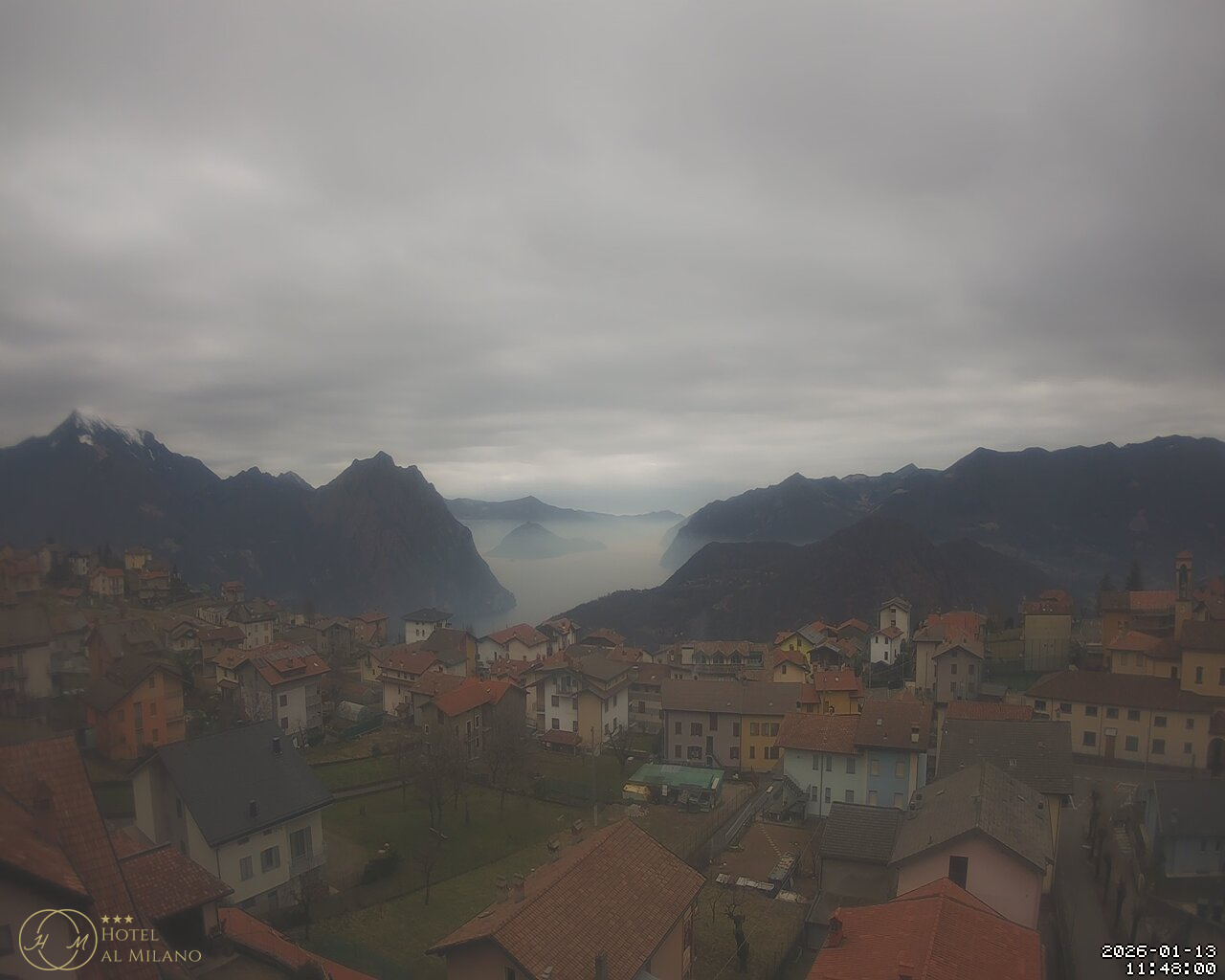 immagine della webcam nei dintorni di Ponte Nossa: webcam Bossico