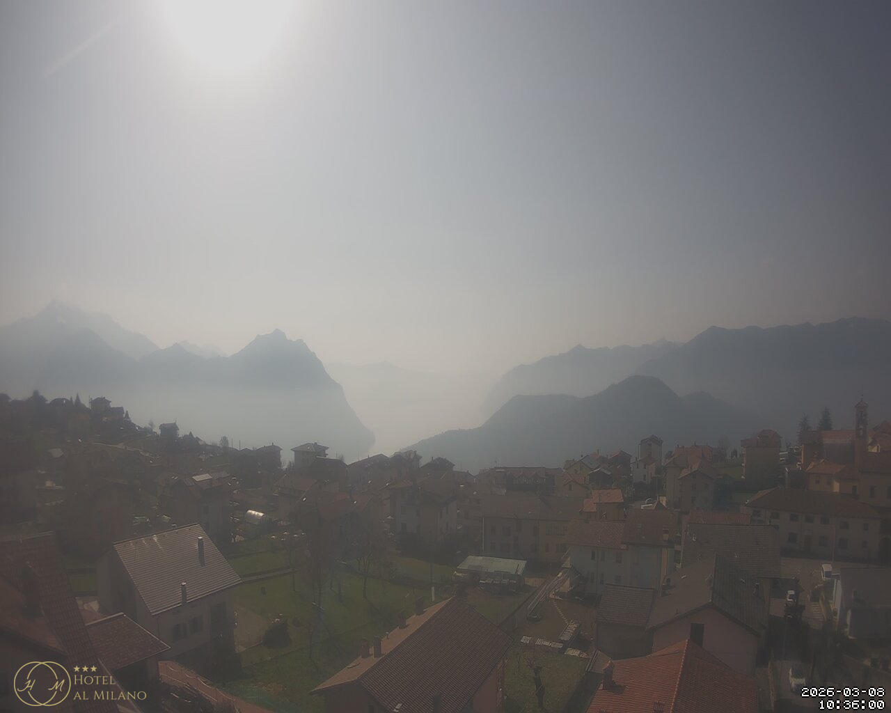 immagine della webcam nei dintorni di Gandino: webcam Bossico