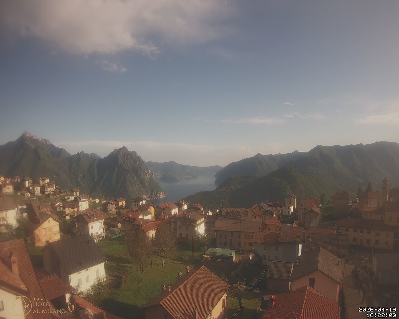 immagine della webcam nei dintorni di Ponte Nossa: webcam Bossico