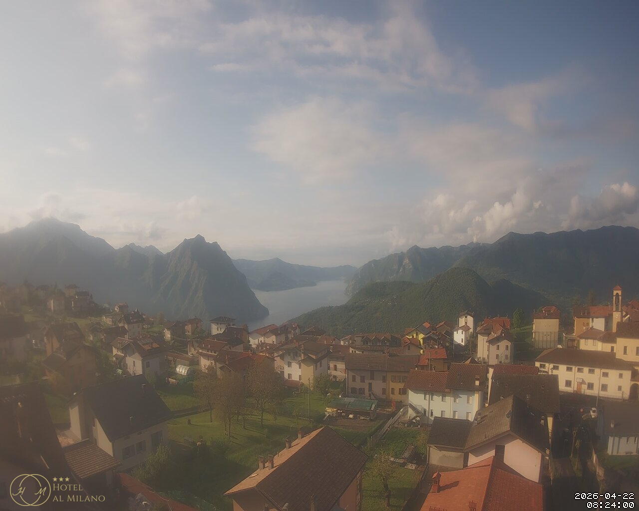 immagine della webcam nei dintorni di Riva di Solto: webcam Bossico