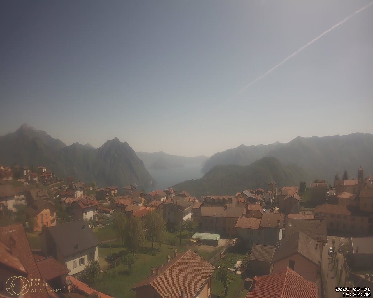 immagine della webcam nei dintorni di Monte Isola: webcam Bossico